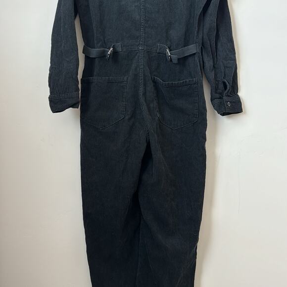 Outerknown Black Corduroy Jumpsuit‎ Size: M - Picture 8 of 12